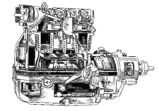 NIMBUS 750 SPORT engine