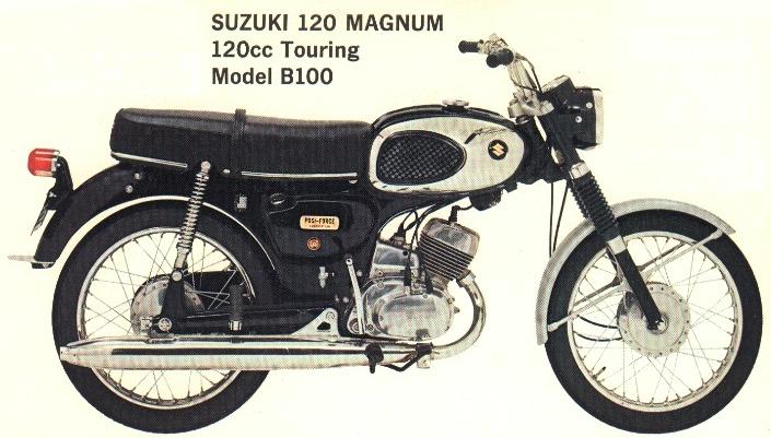 SUZUKI 120 B 100 MAGNUM TOURING